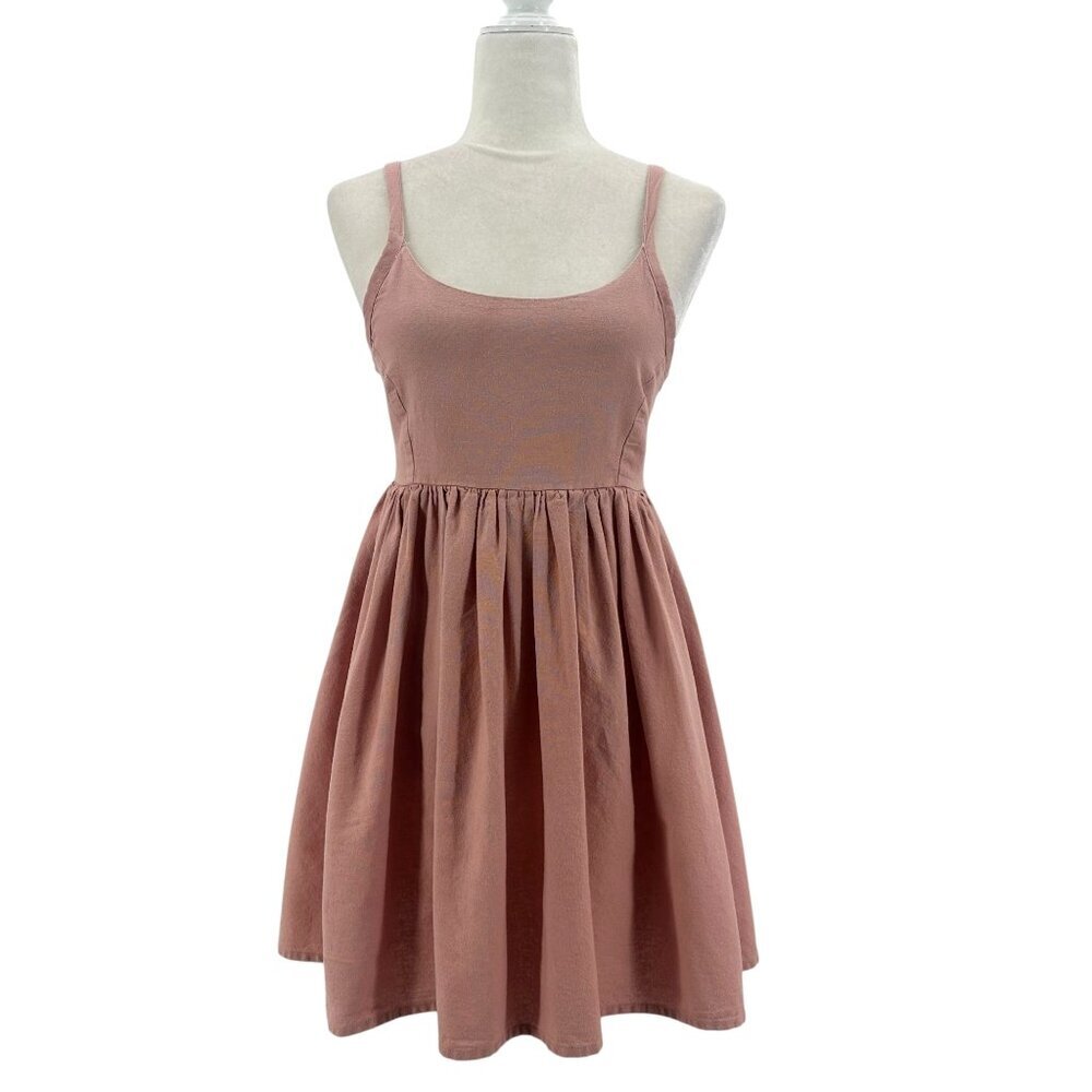 ELF Dusty Rose Mini Dress
